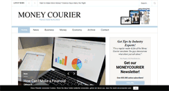 Desktop Screenshot of moneycourier.com