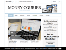 Tablet Screenshot of moneycourier.com